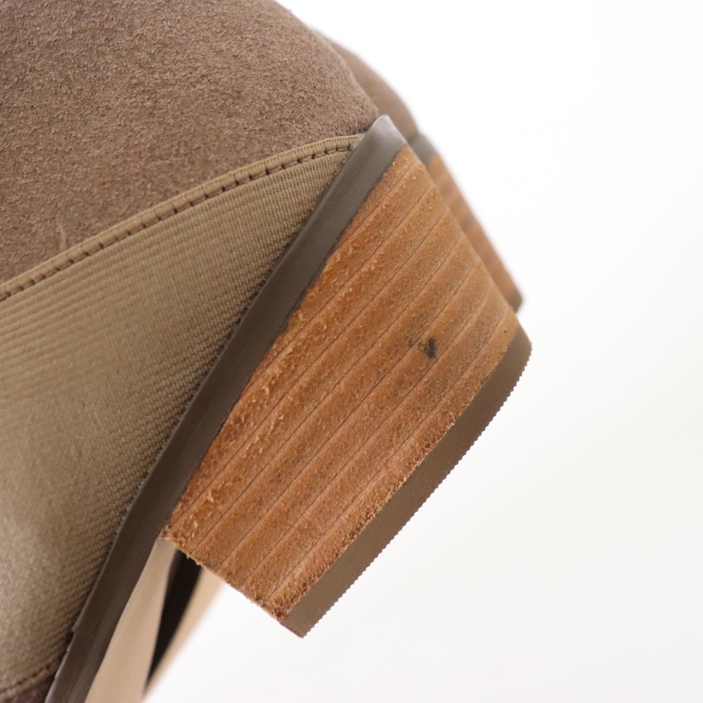 Yellowbox Taupe Ballon Suede Ankle Booties - Picture 6 of 12